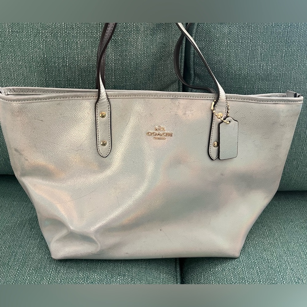 Coach iridescent bag